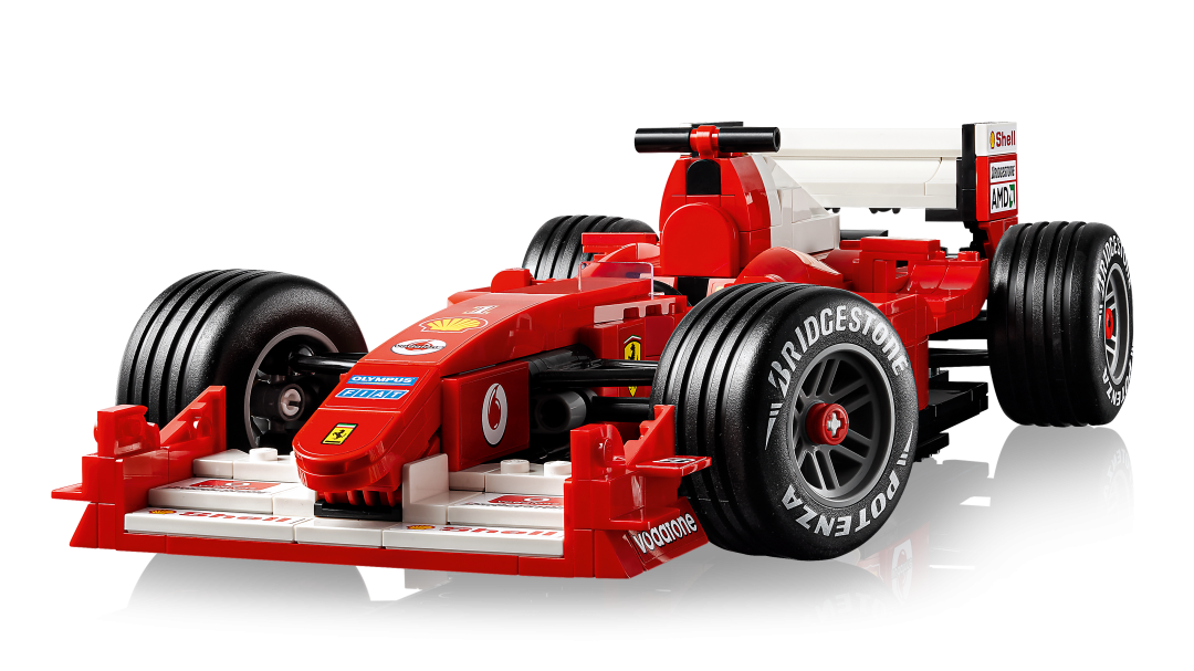 LEGO 11375 ICONS Ferrari F2004 & Michael Schumacher