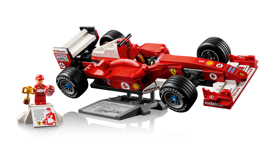LEGO 11375 ICONS Ferrari F2004 & Michael Schumacher