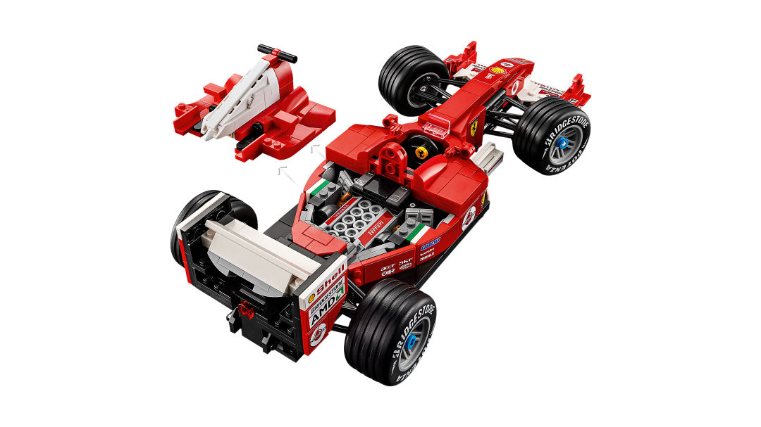 LEGO 11375 ICONS Ferrari F2004 & Michael Schumacher