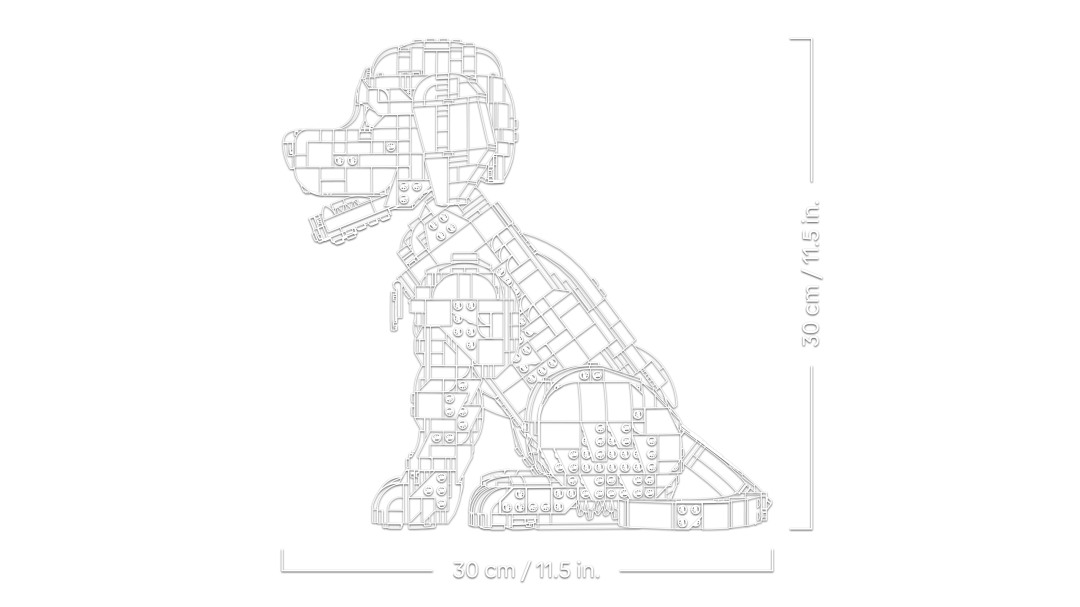 LEGO Icons 11384 Golden Retriever Puppy