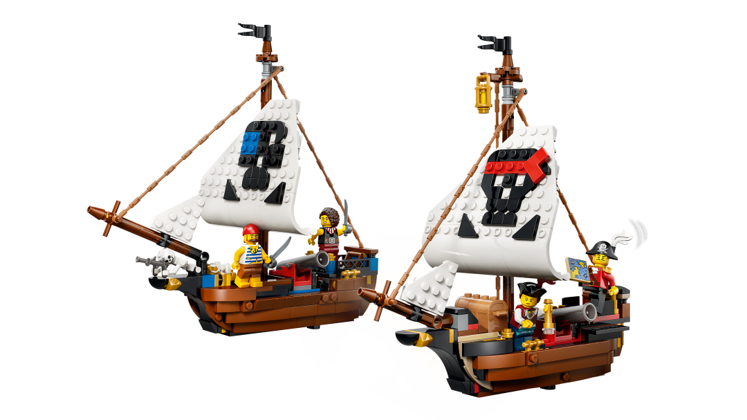 LEGO Creator 3-in-1 31387 Iconic Pirate Ship
