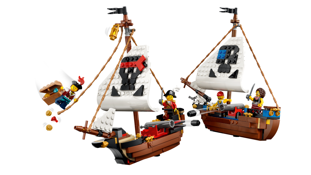 LEGO Creator 3-in-1 31387 Iconic Pirate Ship