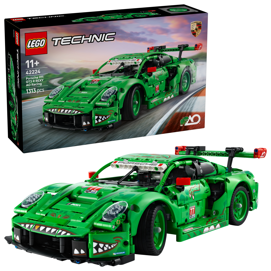 LEGO Technic 42224 Porsche 911 GT3 R REXY AO Racing Car