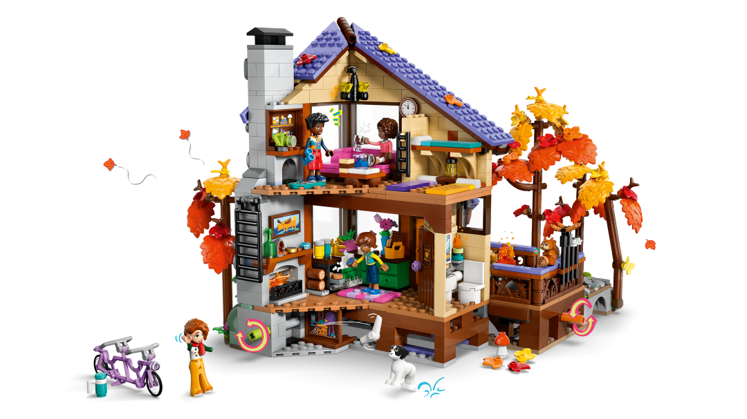 LEGO Friends 42705 Cozy Fall Forest Cabin