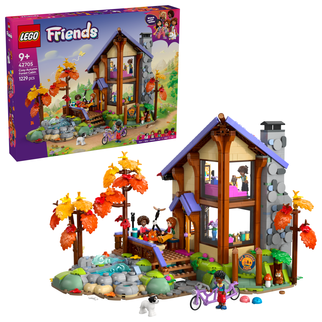 LEGO Friends 42705 Cozy Fall Forest Cabin