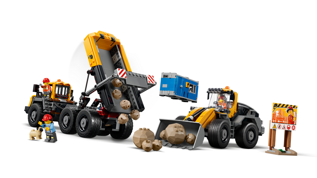 LEGO City 60494 Dump Truck & Front End Loader