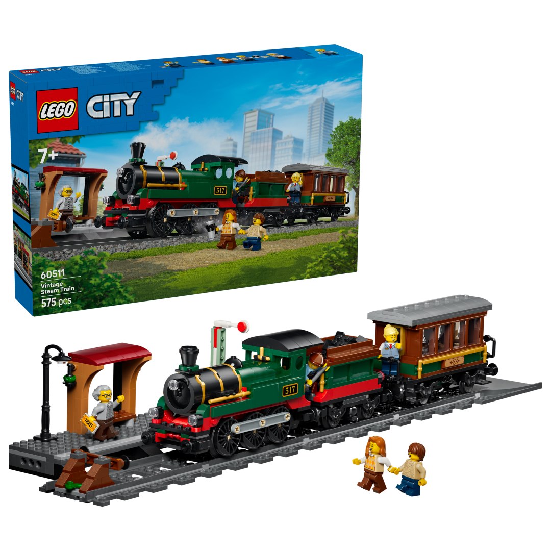LEGO City 60511 Vintage Steam Train
