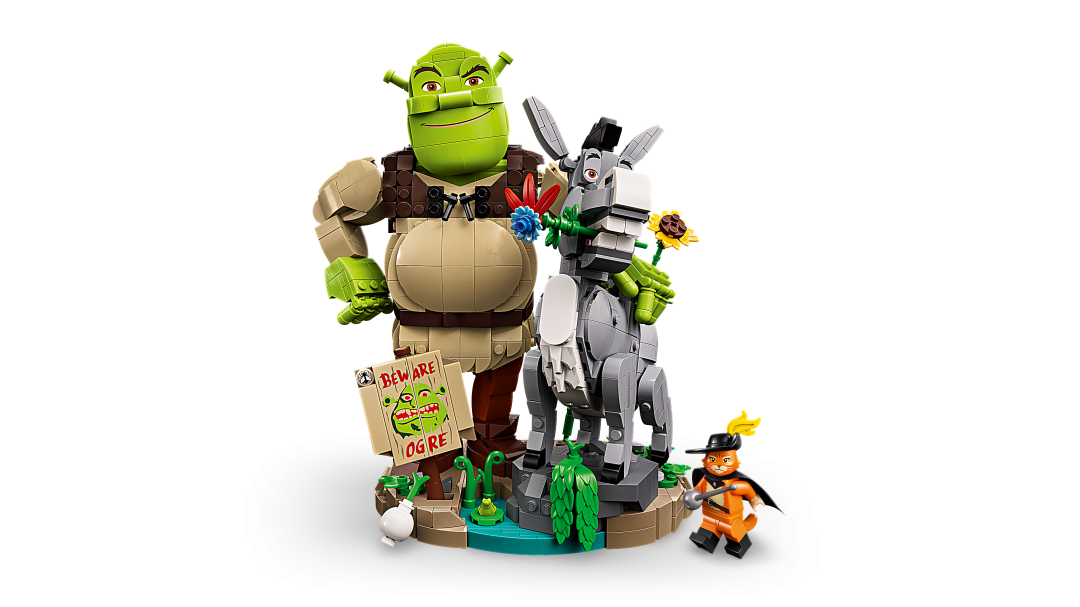 LEGO Icons 72423 Shrek, Donkey & Puss in Boots