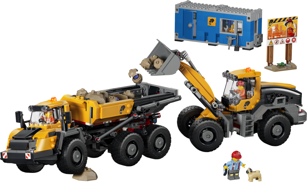 LEGO City 60494 Dump Truck & Front End Loader