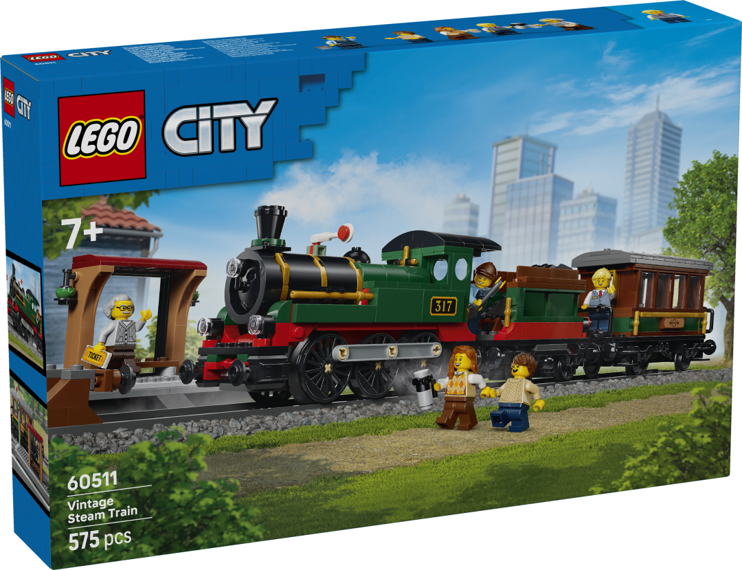 LEGO City 60511 Vintage Steam Train