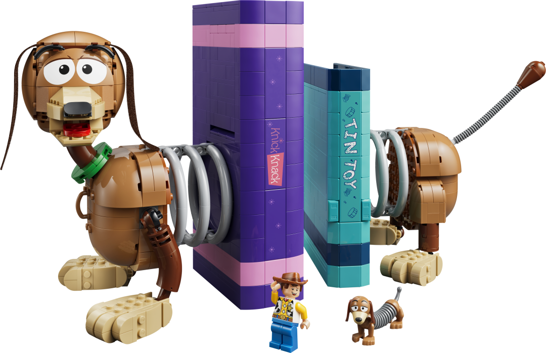 LEGO Disney 43301 Toy Story Slinky Dog Bookends