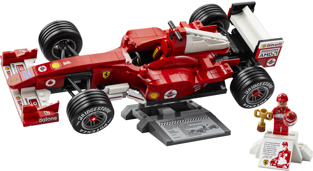 LEGO 11375 ICONS Ferrari F2004 & Michael Schumacher