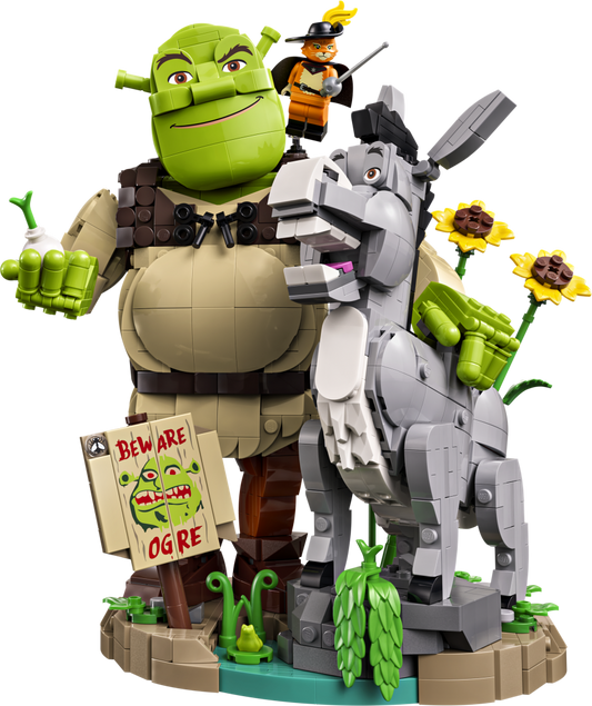 LEGO Icons 72423 Shrek, Donkey & Puss in Boots