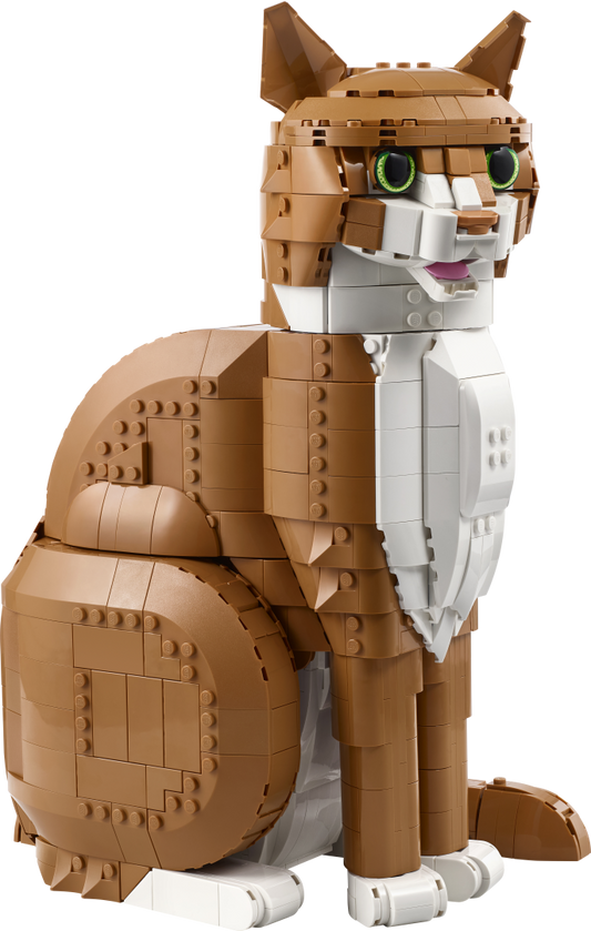 LEGO Ideas 21376 Orange Cat