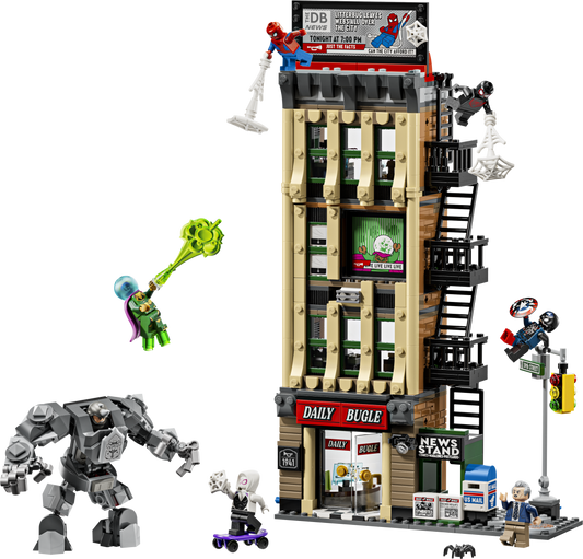 LEGO Marvel 76342 Spider-Man vs. Mysterio: The Daily Bugle