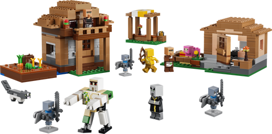 LEGO Minecraft 21596 Evoker Village Attack