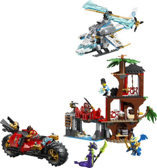 LEGO NINJAGO 71857 Ninja Vehicle Tree House Battle