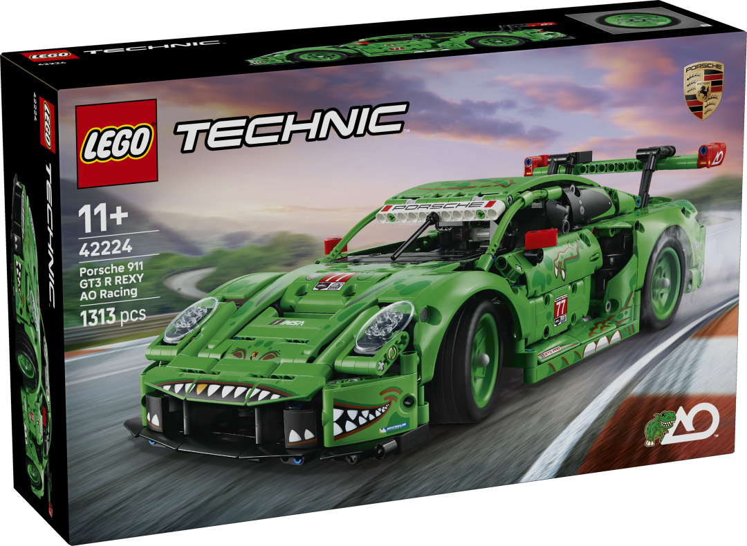 LEGO Technic 42224 Porsche 911 GT3 R REXY AO Racing Car