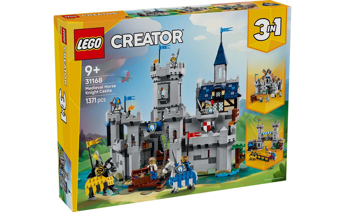 LEGO Creator 3-in-1 31168 Medieval Horse Knight Castle