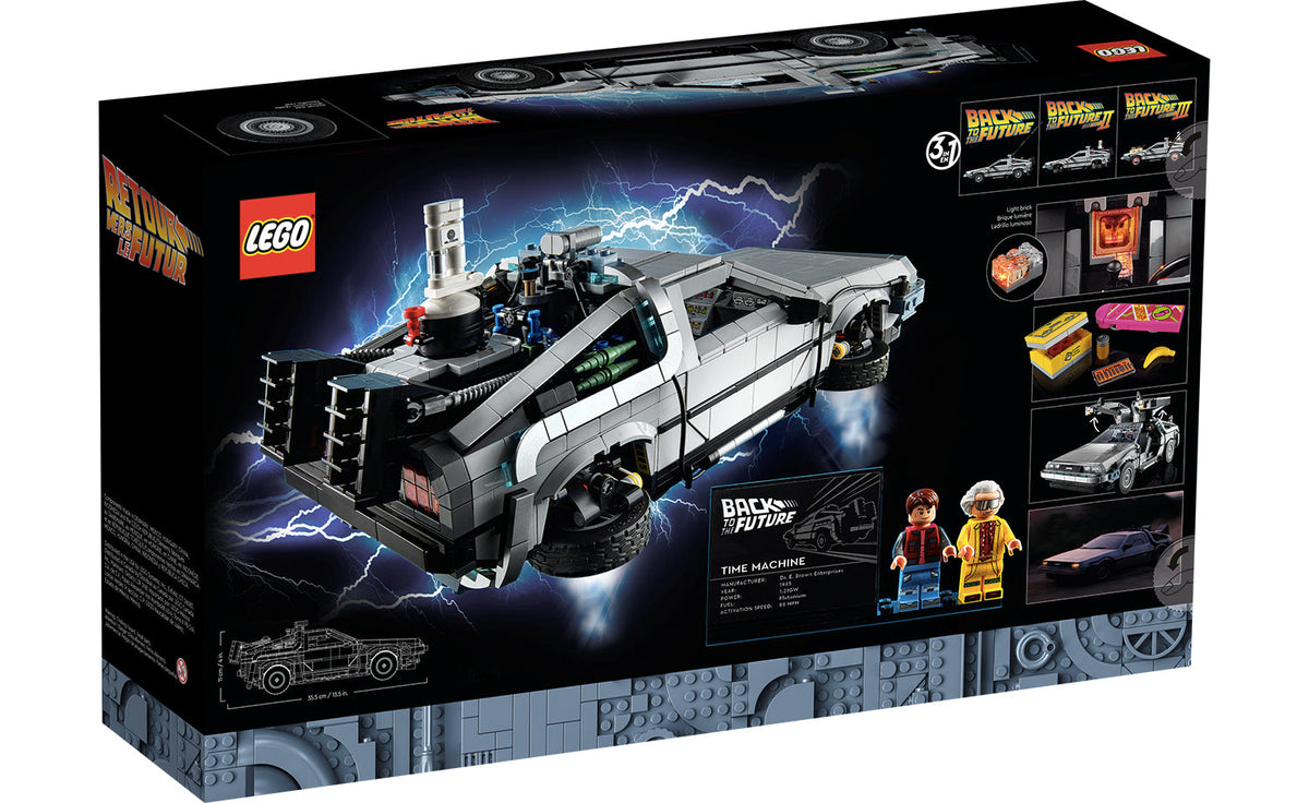 LEGO Icons 10300 Back to the Future Time Machine