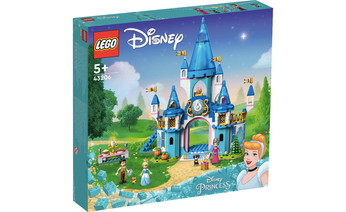 LEGO Disney 43206 Cinderella and Prince Charming's Castle
