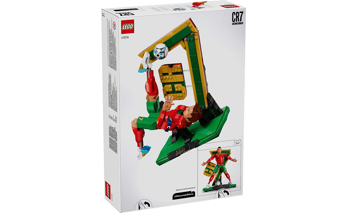 LEGO Editions 43016 Cristiano Ronaldo – Soccer Legend