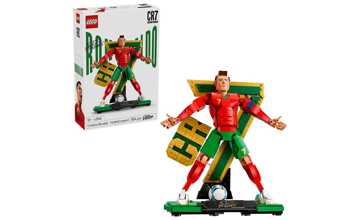 LEGO Editions 43016 Cristiano Ronaldo – Soccer Legend