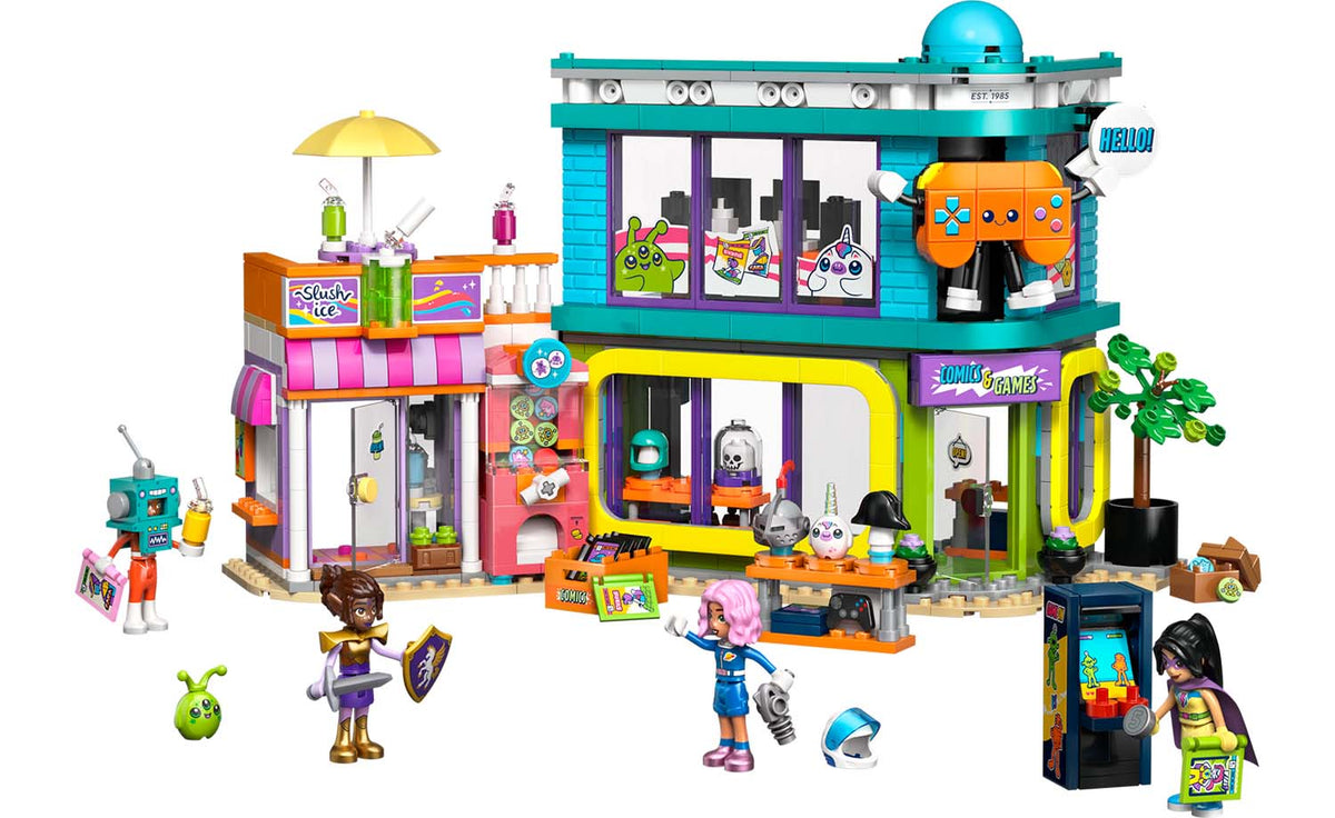 LEGO Friends 42674 Comic Book and Game Shop