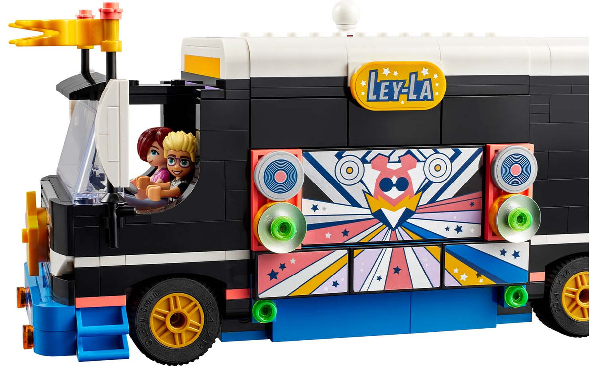 LEGO Friends 42619 Pop Star Music Tour Bus
