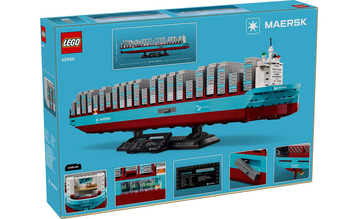 LEGO Iconic 40955 Maersk Dual-Fuel Container Vessel