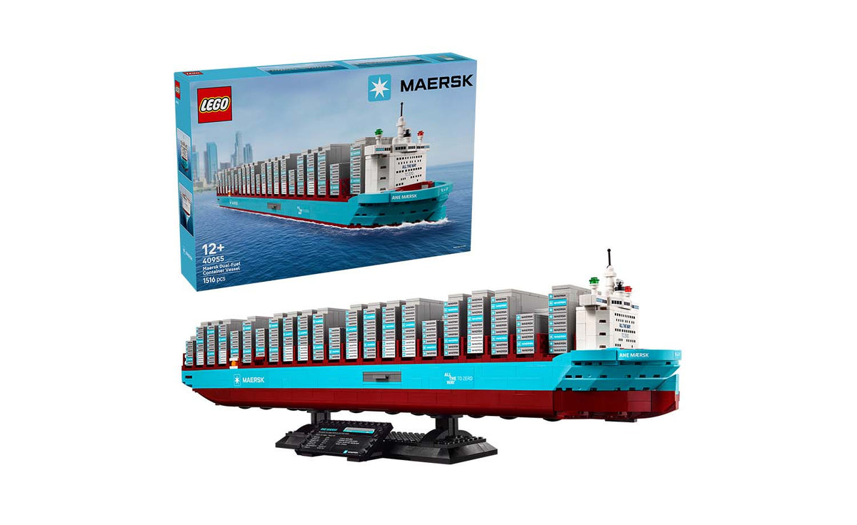 LEGO Iconic 40955 Maersk Dual-Fuel Container Vessel