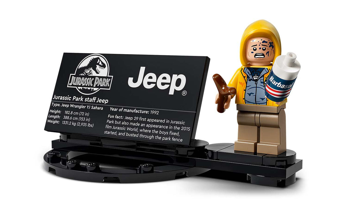 LEGO Jurassic World 77984 Jurassic Park Jeep Wrangler
