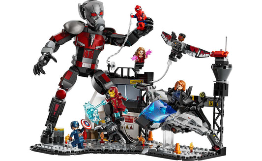 LEGO Marvel 76314 Captain America: Civil War Action Battle