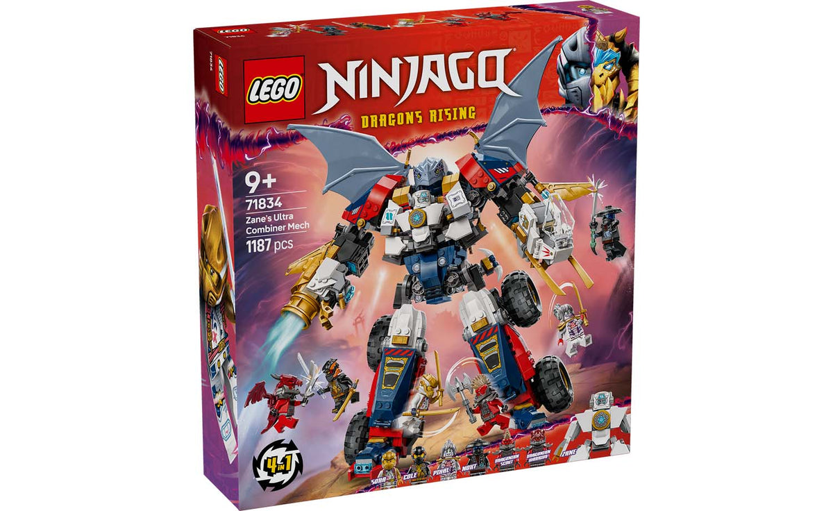LEGO NINJAGO 71834 Zane's Ultra Combiner Mech