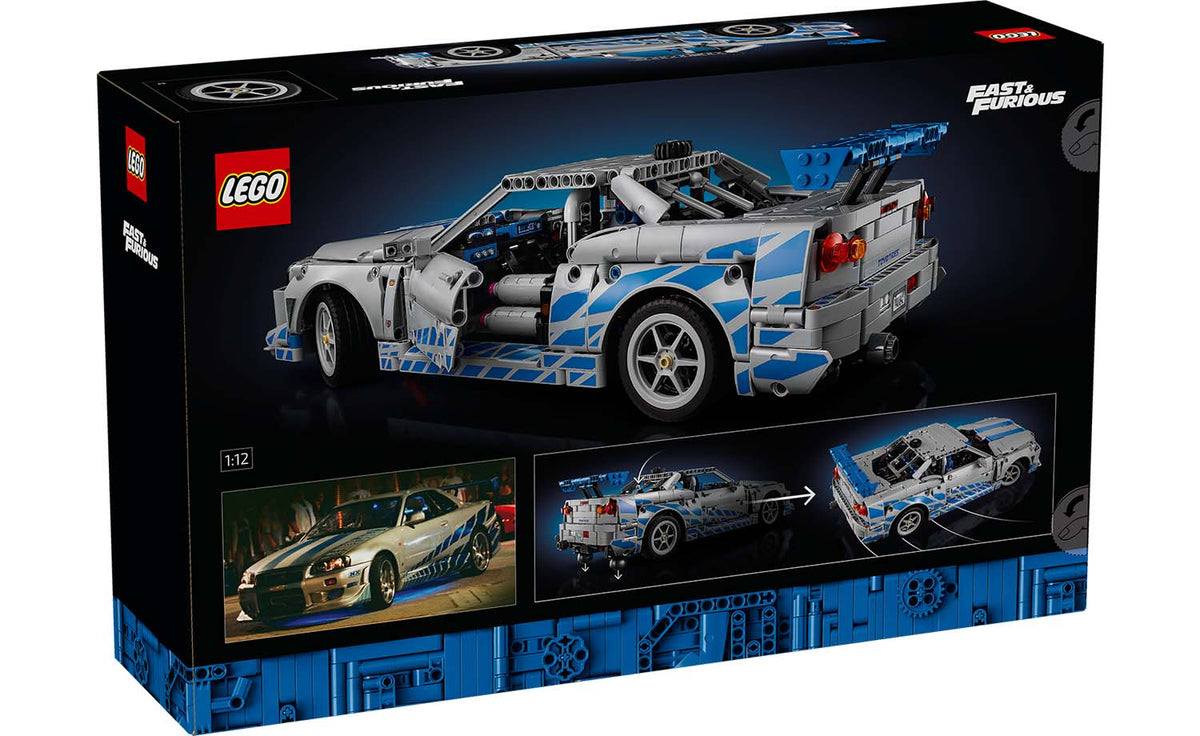 LEGO Technic 42210 2 Fast 2 Furious Nissan Skyline GT-R (R34) Car