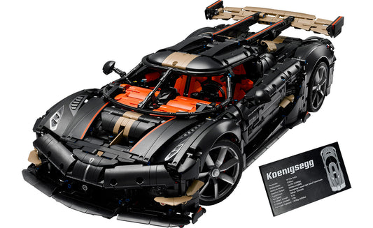 LEGO Technic 42232 Koenigsegg Sadair's Spear Megacar