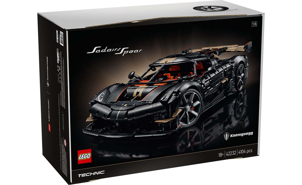 LEGO Technic 42232 Koenigsegg Sadair's Spear Megacar