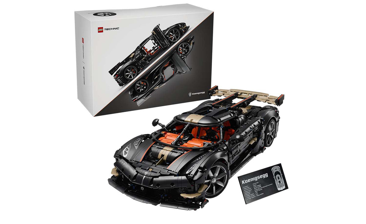LEGO Technic 42232 Koenigsegg Sadair's Spear Megacar