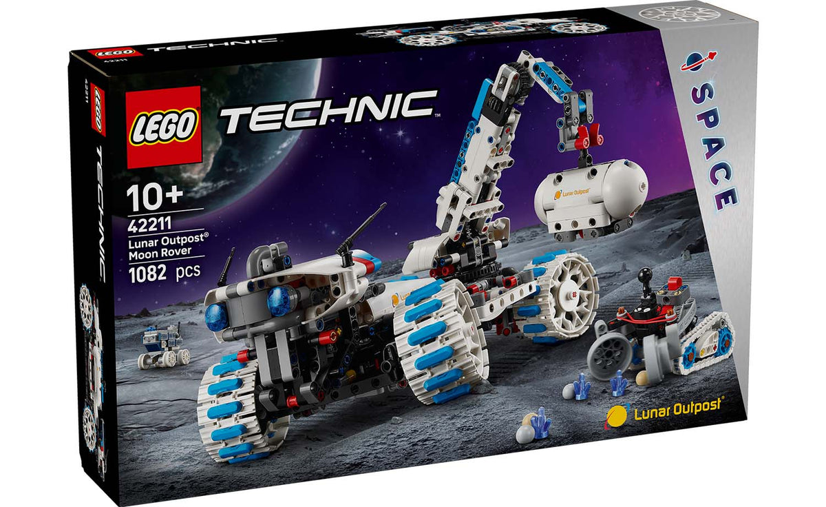 LEGO Technic 42211 Lunar Outpost Moon Rover Space Vehicle