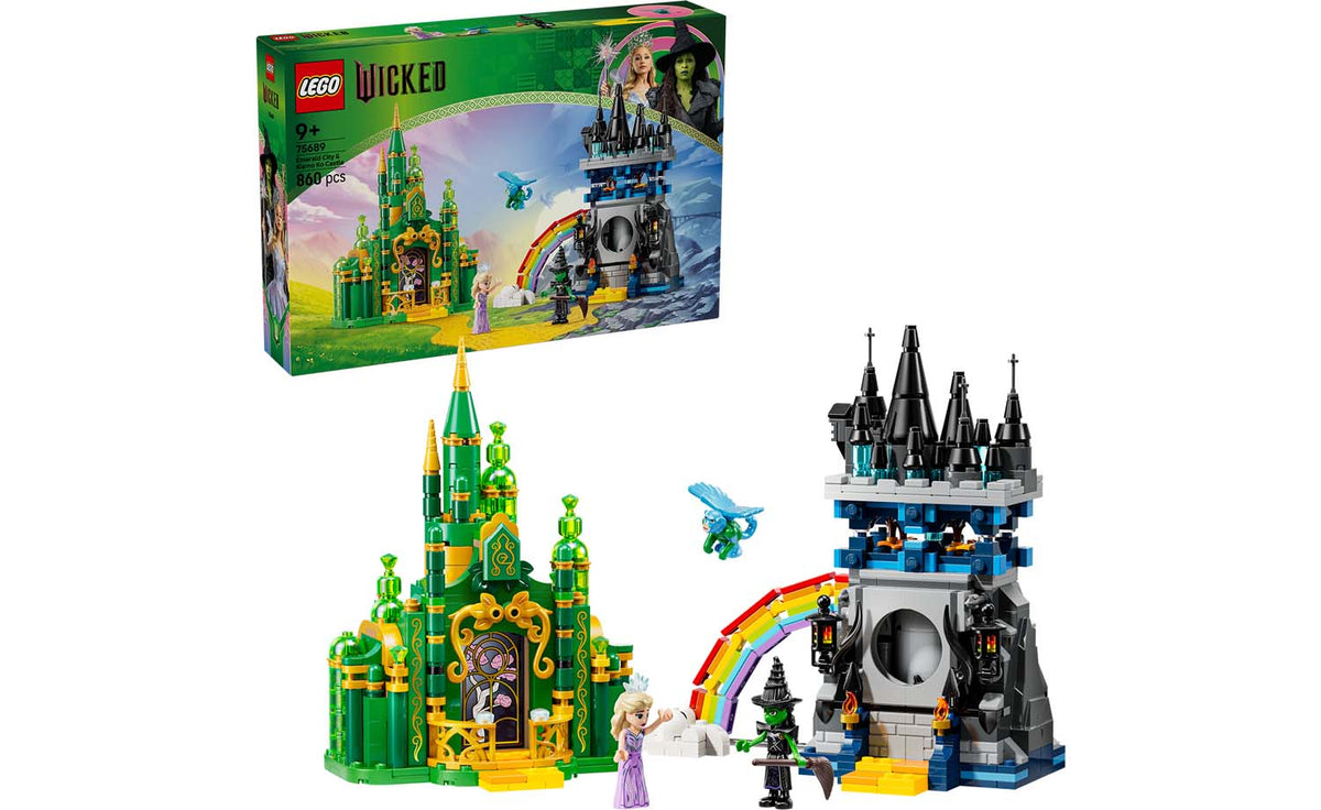 LEGO Wicked 75689 Emerald City & Kiamo Ko Castle