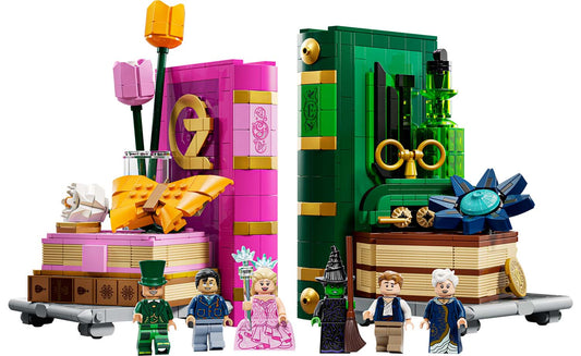 LEGO Wicked 75691 Glinda & Elphaba Bookends